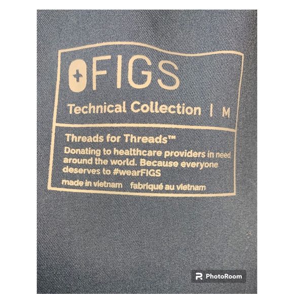 Figs Zamora Navy Jogger Scrub Pants Medium - Picture 3 of 3